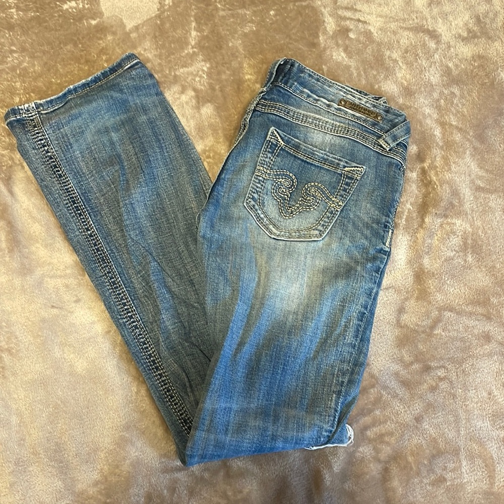 Express Barely Boot jeans 6R